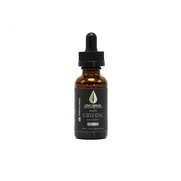 1500mg ISOLATE CBD OIL TINCTURE