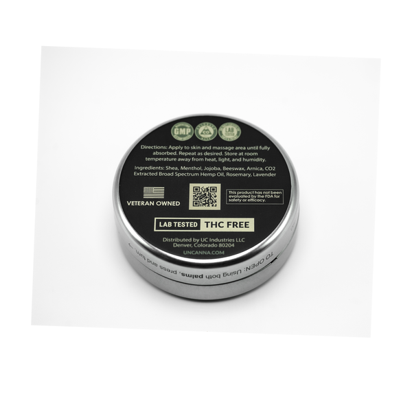 1500mg Broad Spectrum CBD Salve